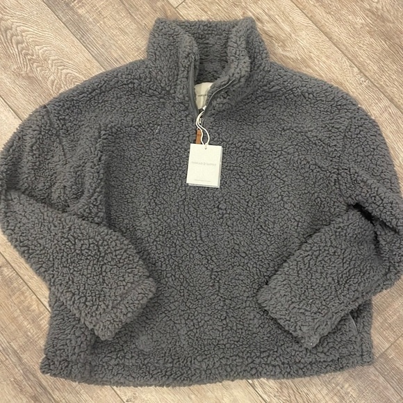 Thread & Supply Jackets & Blazers - THREAD AND SUPPLY SMALL SHERPA NEW